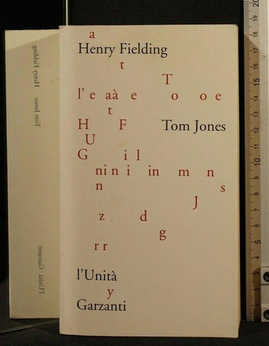 Tom Jones Storia di Un Trovatello - Henry Fielding - copertina