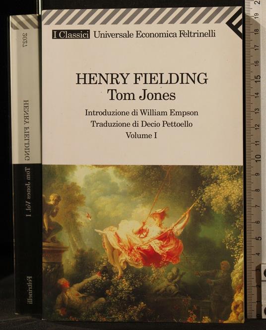 Tom Jones. Vol 1 - Henry Fielding - copertina