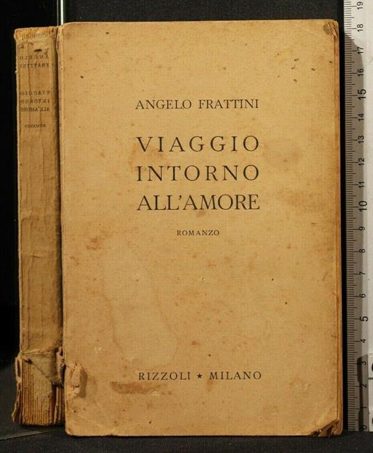 Viaggio Intorno All'Amore - Angelo Frattini - copertina