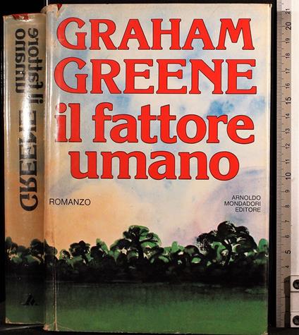 Il fattore umano - Graham Greene - copertina
