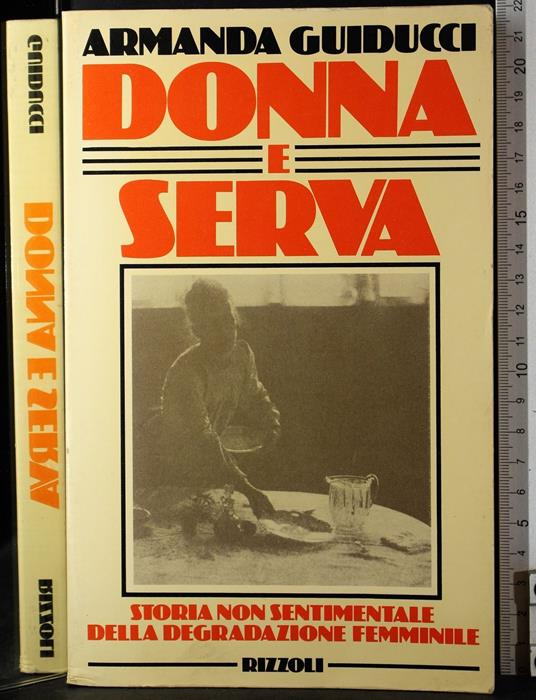 Donna e serva - Armanda Guiducci - copertina