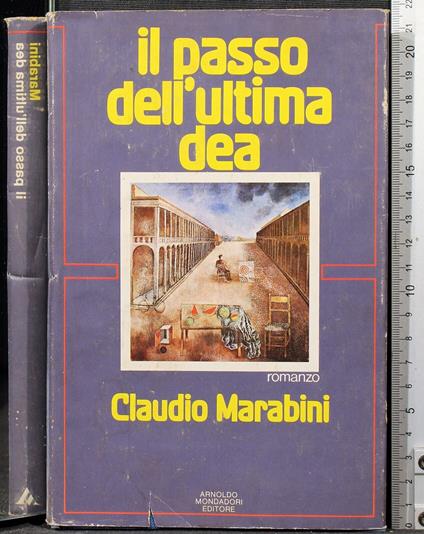 Il passo dell'ultima dea - Claudio Marabini - copertina