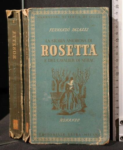 La Storia Amorosa di Rosetta e Del Cavalier di Nerac - Fernando Palazzi - copertina