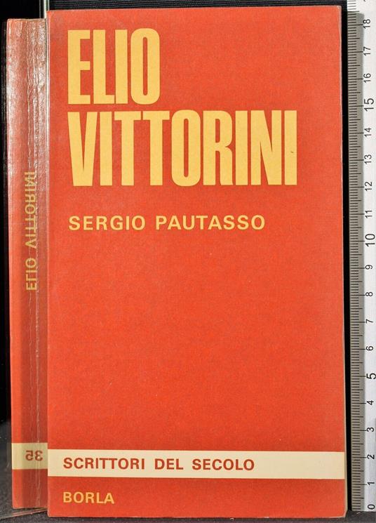 Elio Vittorini - Sergio Pautasso - copertina