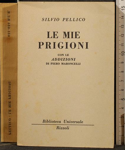 Le Mie Prigioni - Silvio Pellico - copertina