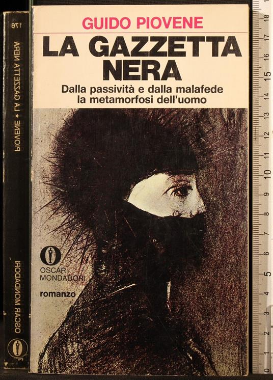 La gazzetta nera - Guido Piovene - copertina