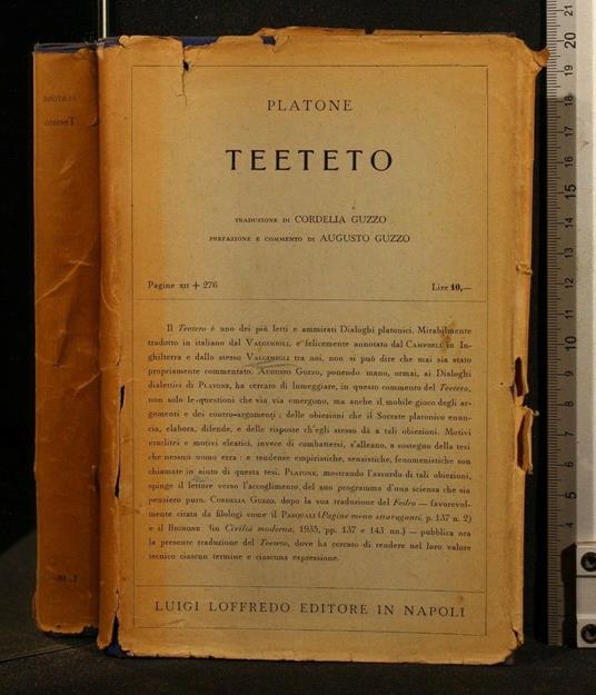 Teeteto - Platone - copertina