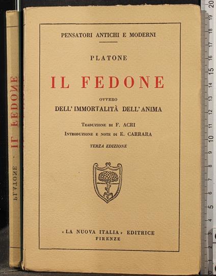 Il fedone - Platone - copertina