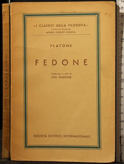 Fedone - Platone - copertina