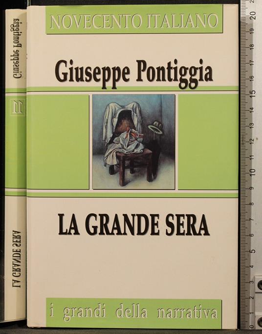 La grande sera - Giuseppe Pontiggia - copertina