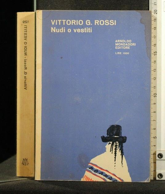 Nudi O Vestiti - Vittorio Rossi - copertina