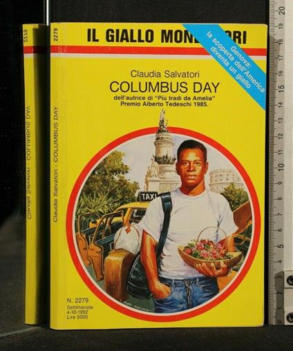 Columbus Day - Claudia Salvatori - copertina
