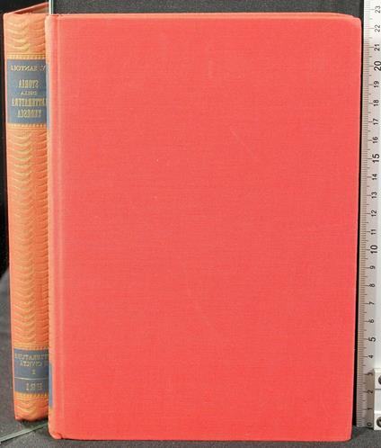 Storia Della Letteratura - Vittorio Santoli - copertina