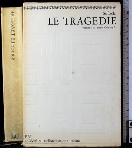 Le tragedie - Sofocle - copertina