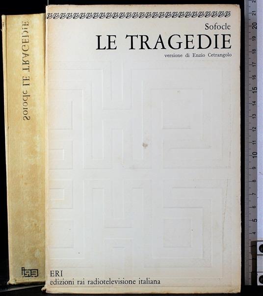 Le tragedie - Sofocle - copertina