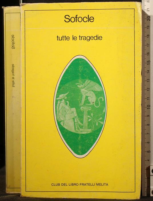 Tutte Le Tragedie - Sofocle - copertina