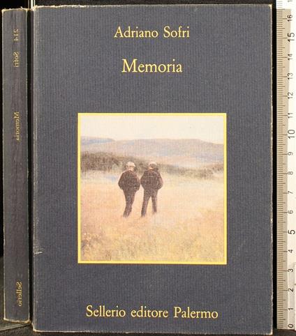 Memoria - Adriano Sofri - copertina