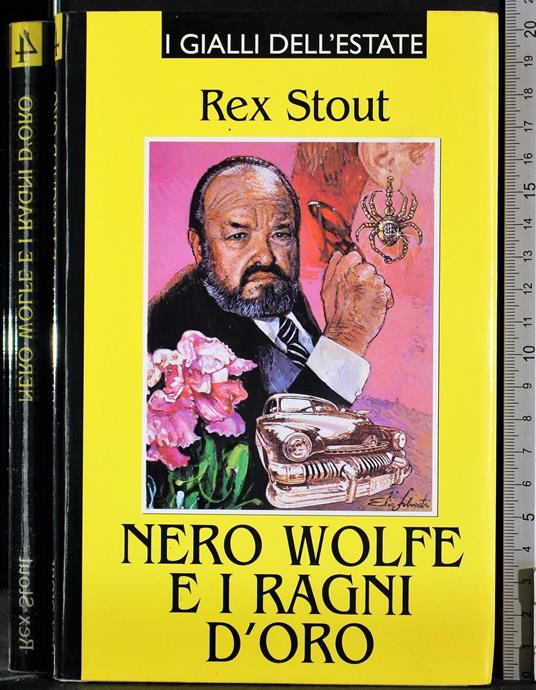 Nero Wolfe e i ragni d'oro - Rex Stout - copertina