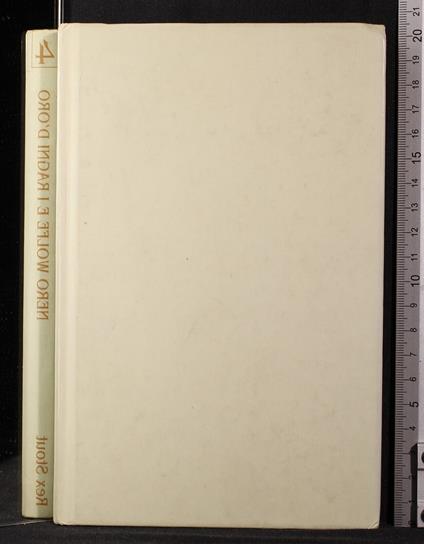 Nero Wolfe e i ragni d'oro - Rex Stout - copertina