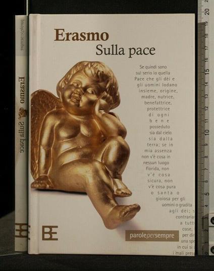 Sulla Pace - Erasmo da Rotterdam - copertina