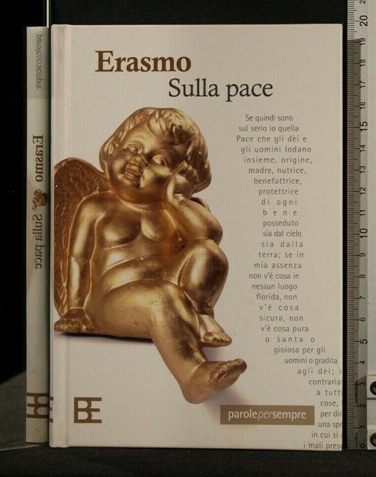 Sulla Pace - Erasmo da Rotterdam - copertina