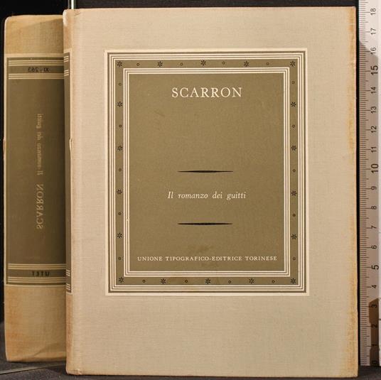 Il Romanzo Dei Guitti - Paul Scarron - copertina