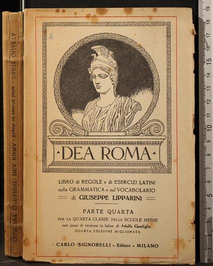 Dea Roma. Parte - Giuseppe Lipparini - copertina