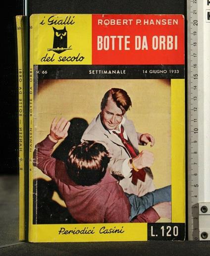 Botte da Orbi - Alvin H. Hansen - copertina