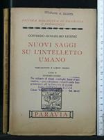 Nuovi Saggi su L'Intelletto Umano