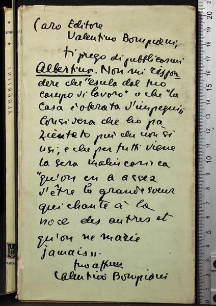 Albertina - Valentino Bompiani - copertina