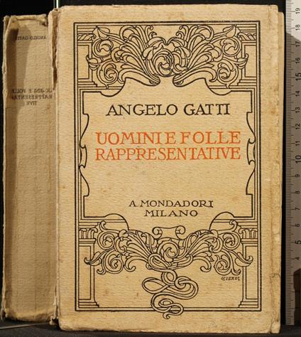 Uomini e Donne Rappresentative - Gatti - copertina