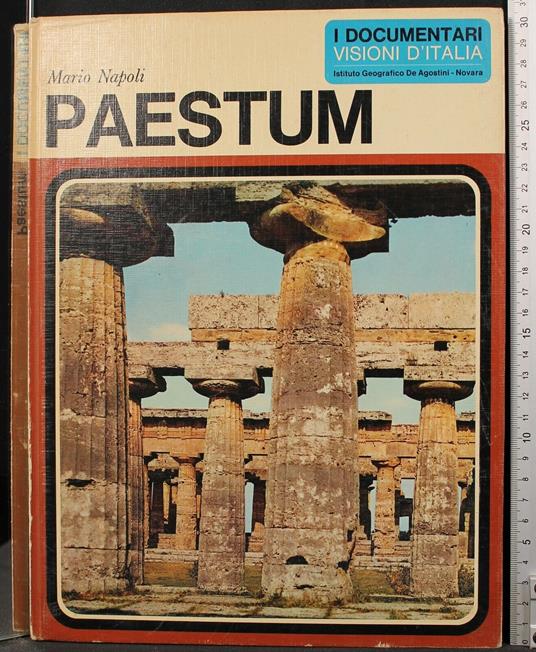 I Documentari. Visioni D'Italia. Paestum - Mario Napoli - copertina
