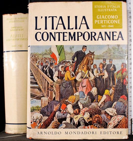 L' Italia contemporanea - Giacomo Perticone - copertina