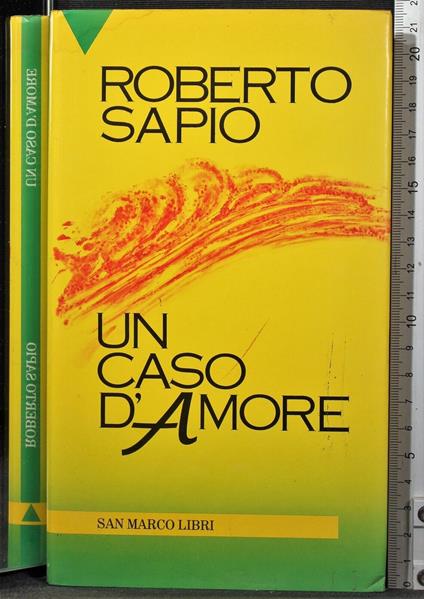 Un caso d'amore - Roberto Sapio - copertina