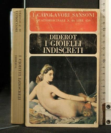 I Gioielli Indiscreti - Jean-Baptiste d' Alembert - copertina