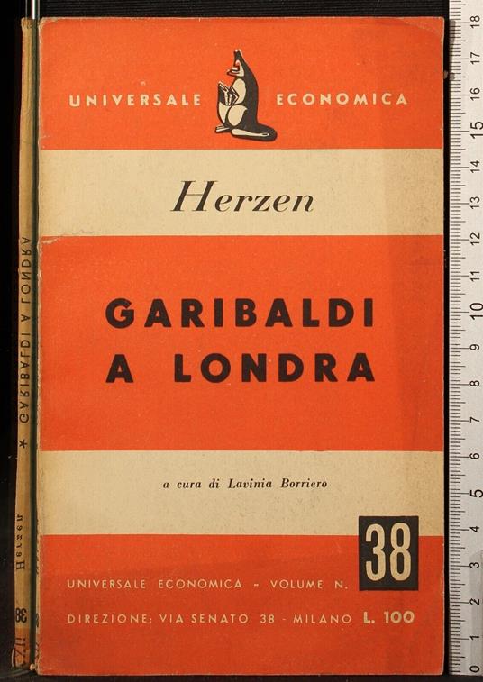 Garibaldi a Londra - Aleksandr Herzen - copertina