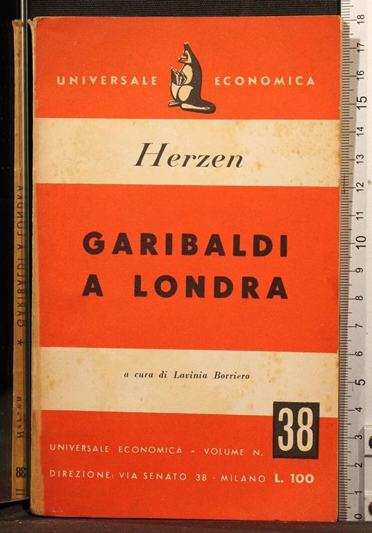 Garibaldi - Aleksandr Herzen - copertina