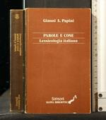 Parole e Cose Lessicologia Italiana