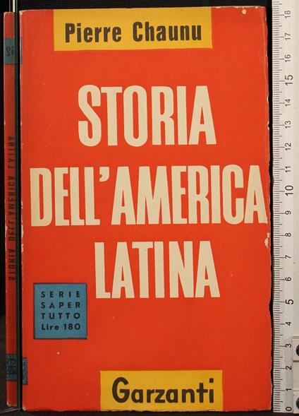 Storia dell'America Latina - Pierre Chaunu - copertina
