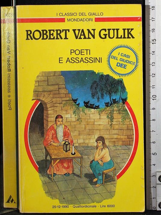 Poeti e assassini - Robert van Gulik - copertina