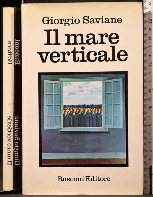 Il mare verticale - Giorgio Saviane - copertina