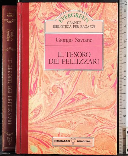 Il tesoro dei pellizzari - Giorgio Saviane - copertina