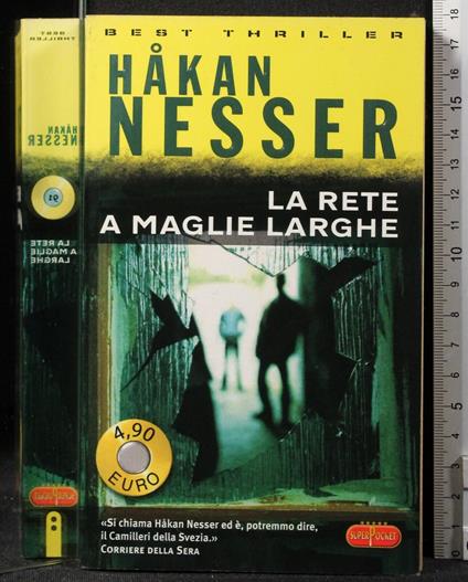 La rete a maglie larghe - Håkan Nesser - copertina