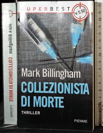 Collezionista di morte - Mark Billingham - copertina