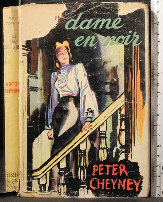 Dame en noir - Peter Cheyney - copertina