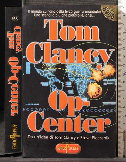 Op-Center - Tom Clancy - copertina