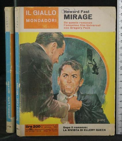 Mirage - Howard Fast - copertina