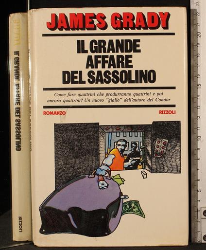 Il grande affare del sassolino - James Grady - copertina