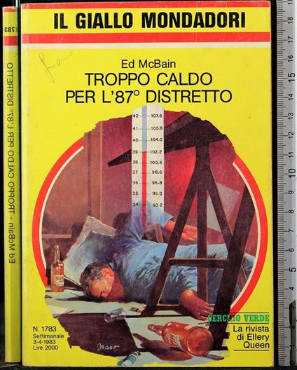Troppo caldo per l'87 distretto - Ed McBain - copertina