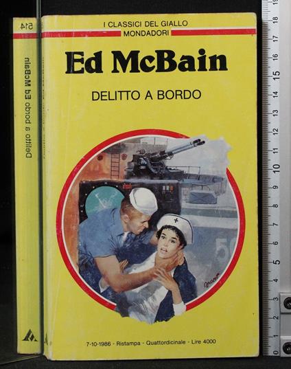 Delitto a bordo - Ed McBain - copertina